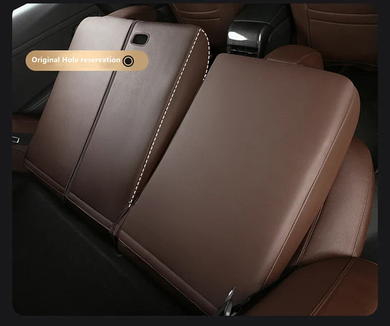 Leather Seat Covers for Tesla Model 3