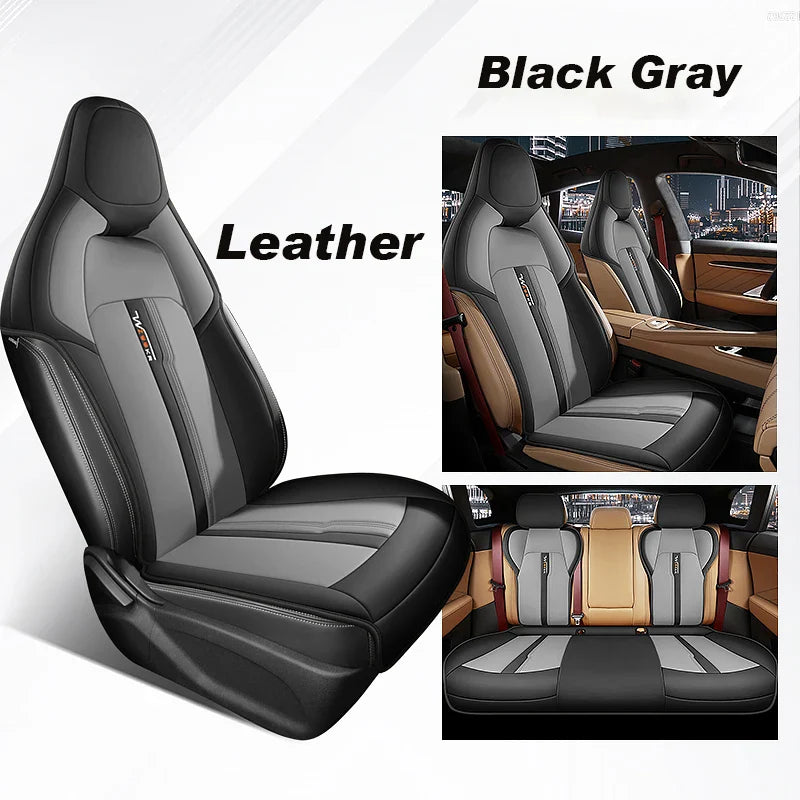 Artificial Leather Seat Covers for Zeekr 001 (Half Cover Set)