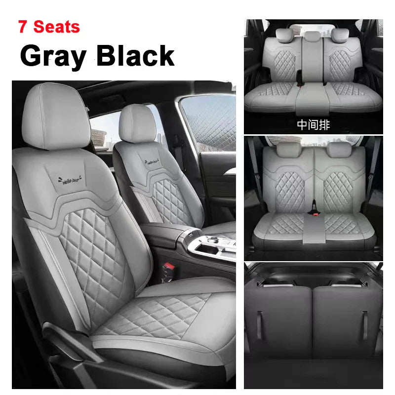 Leather Seat Covers for Jetour X90 Plus