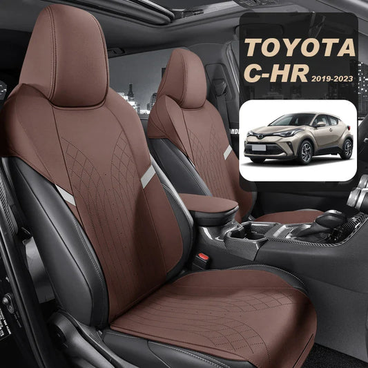Half-Cover Suede Seat Covers for Toyota C-HR (2019–2023)
