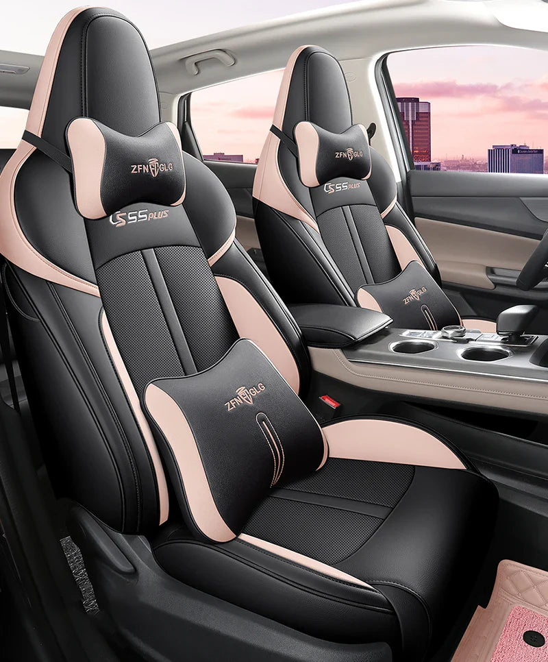 Leather Seat Covers for FAW Bestune T77 Pro (2019–2023)