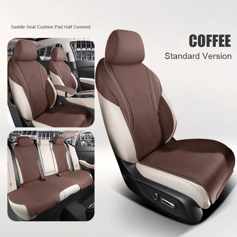 Half-Cover Suede Seat Covers for Honda Accord (2018–2023)