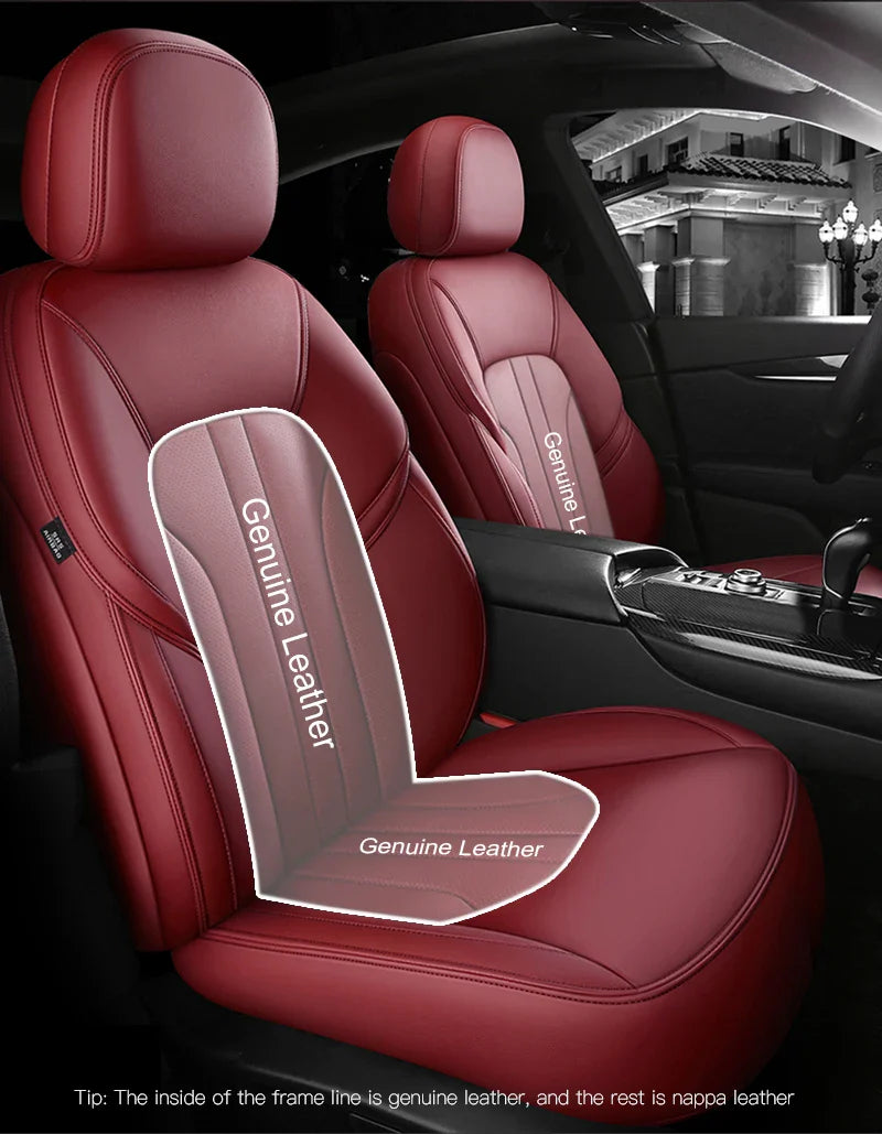Leather Seat Covers for Maserati Levante