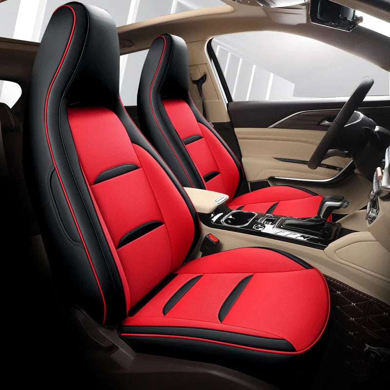 Leather Seat Covers for FAW Bestune T77 Pro (2019–2023)