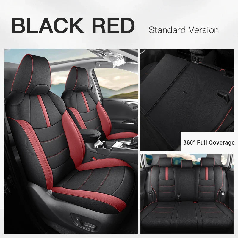 Flax Linen Breathable Seat Covers for Toyota RAV4 (2013–2019)