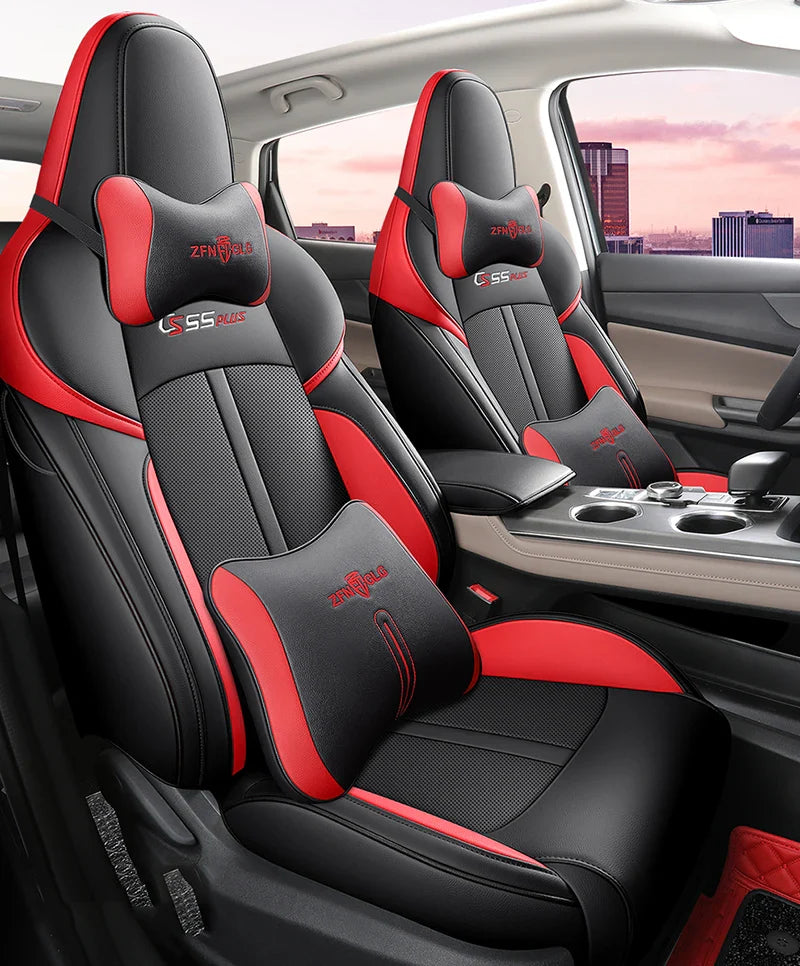 Leather Seat Covers for FAW Bestune T77 Pro (2019–2023)