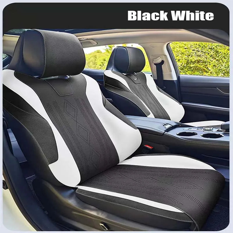 Half-Cover Suede Saddle Seat Cushion Pads for Changan UNI-K (2020-2023)