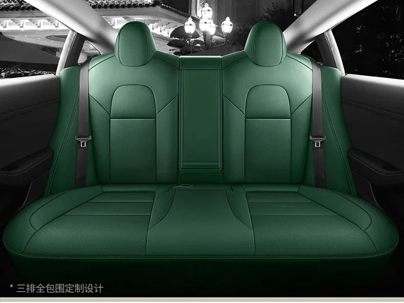 Leather Seat Covers for Tesla Model 3