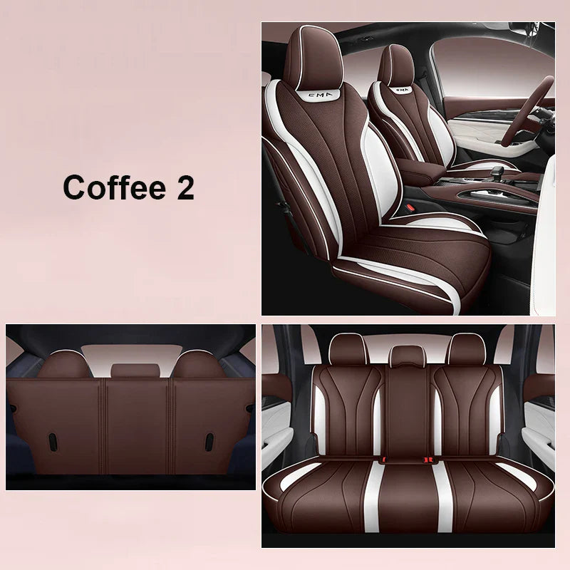 Leather Seat Covers for Geely Monjaro