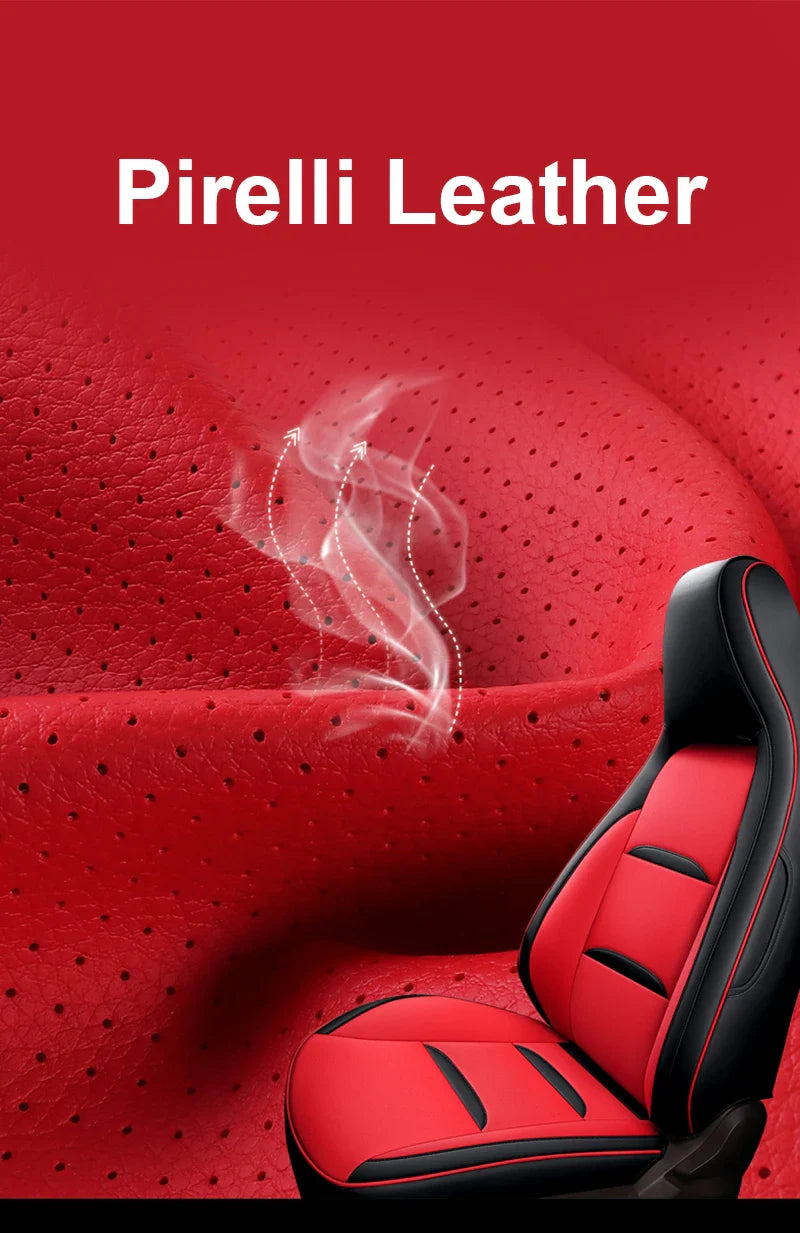 Leather Seat Covers for FAW Bestune T77 Pro (2019–2023)
