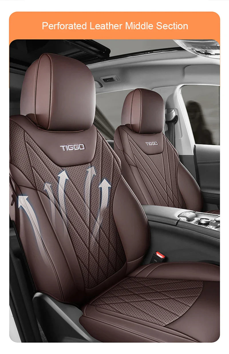Leather Seat Covers for Chery Tiggo 8 Pro