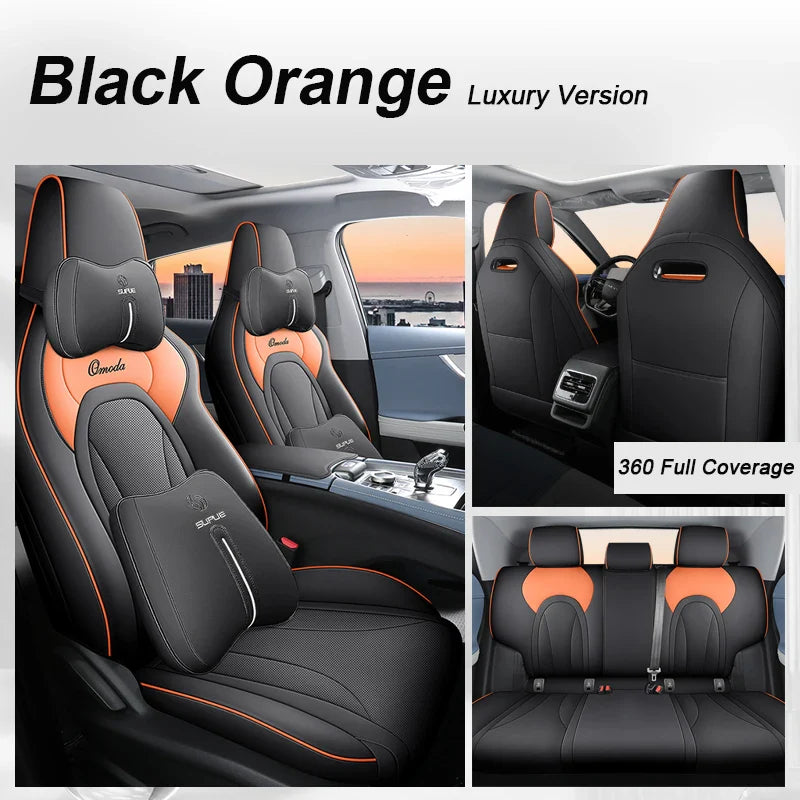 Leather Seat Covers for Chery Omoda 05