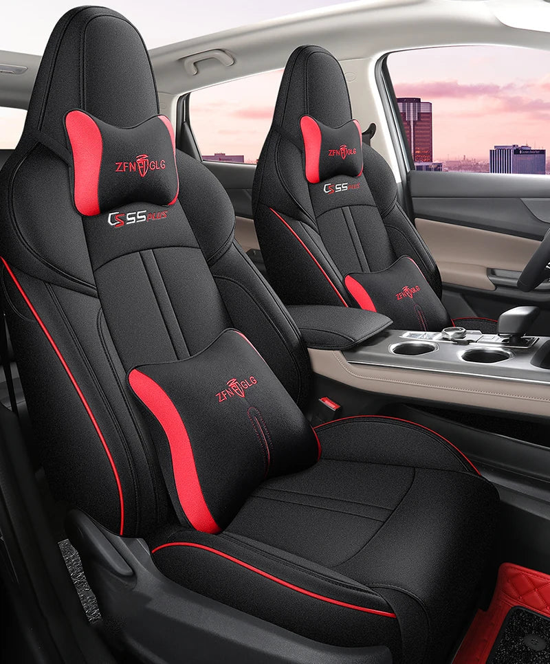 Leather Seat Covers for FAW Bestune T77 Pro (2019–2023)