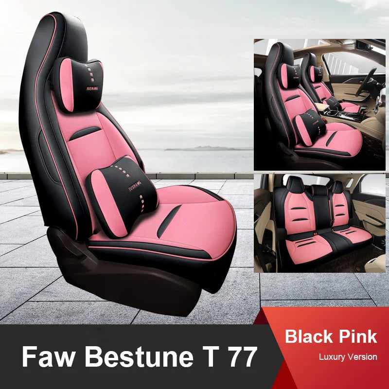 Leather Seat Covers for FAW Bestune T77 Pro (2019–2023)
