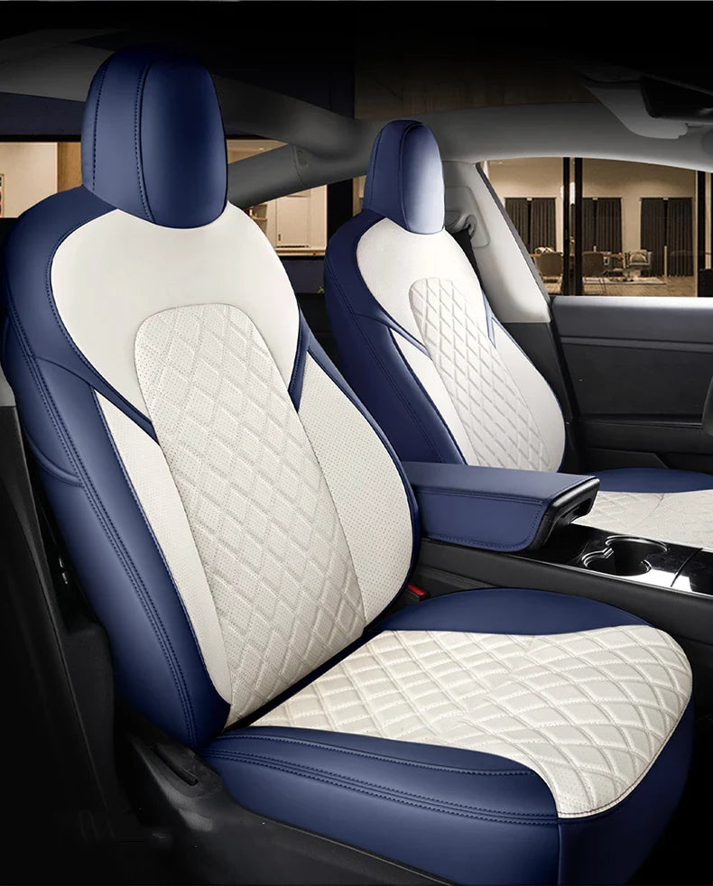 Leather Seat Covers for Tesla Model 3