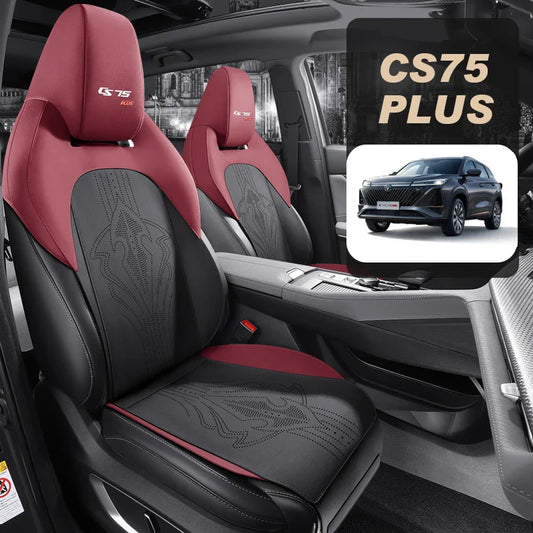 Half-Cover Suede Seat Covers for Changan CS75 PLUS SUV