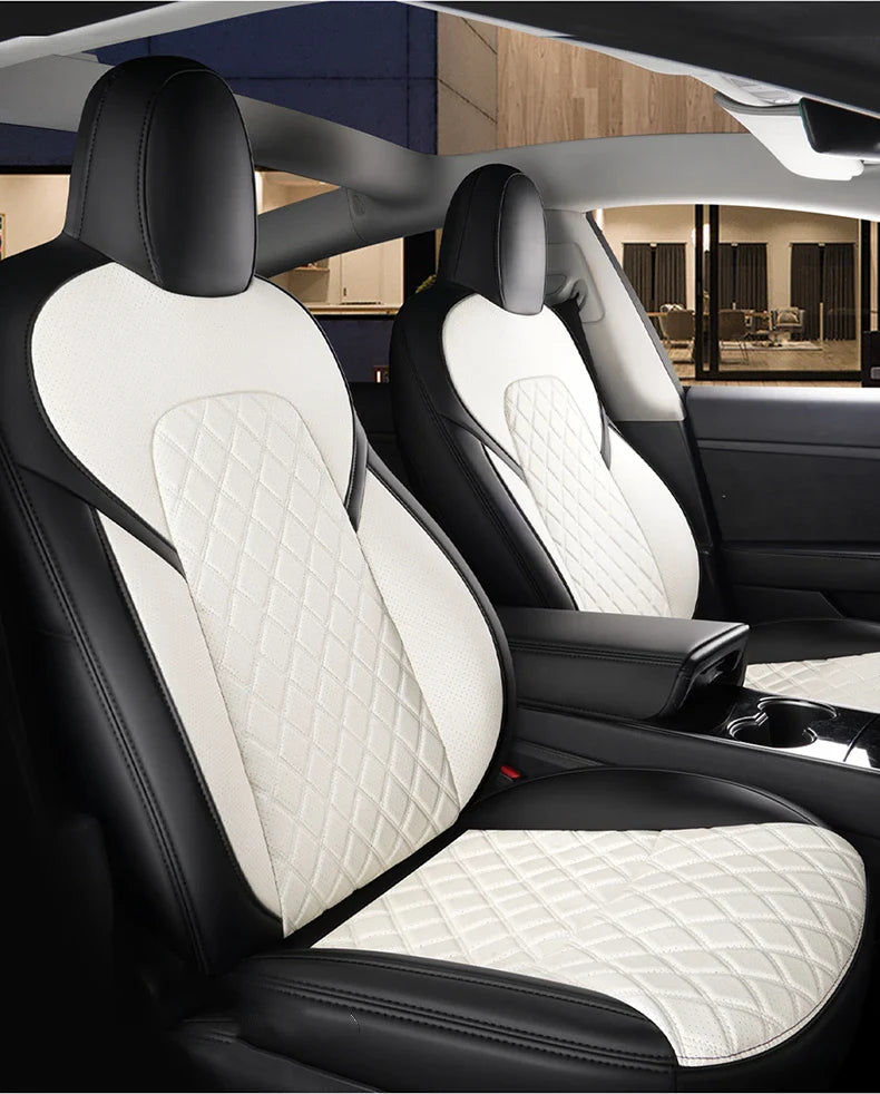 Leather Seat Covers for Tesla Model 3