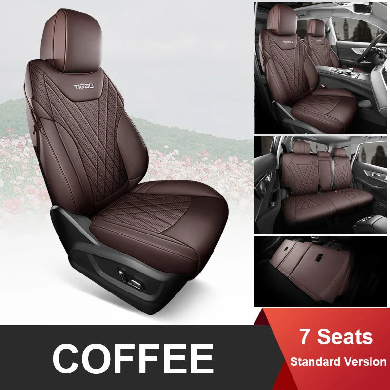 Leather Seat Covers for Chery Tiggo 8 Pro