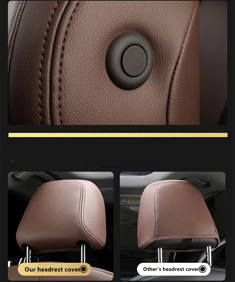 Leather Seat Covers for Mercedes-Benz C-Class W204