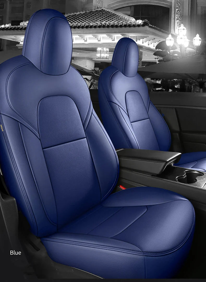 Leather Seat Covers for Tesla Model 3