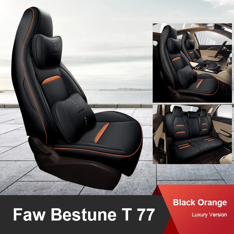 Leather Seat Covers for FAW Bestune T77 Pro (2019–2023)