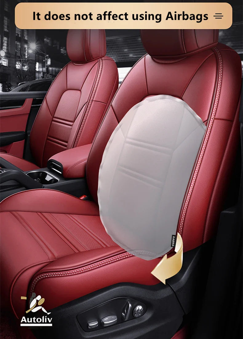 Leather Seat Covers for Porsche Cayenne EV