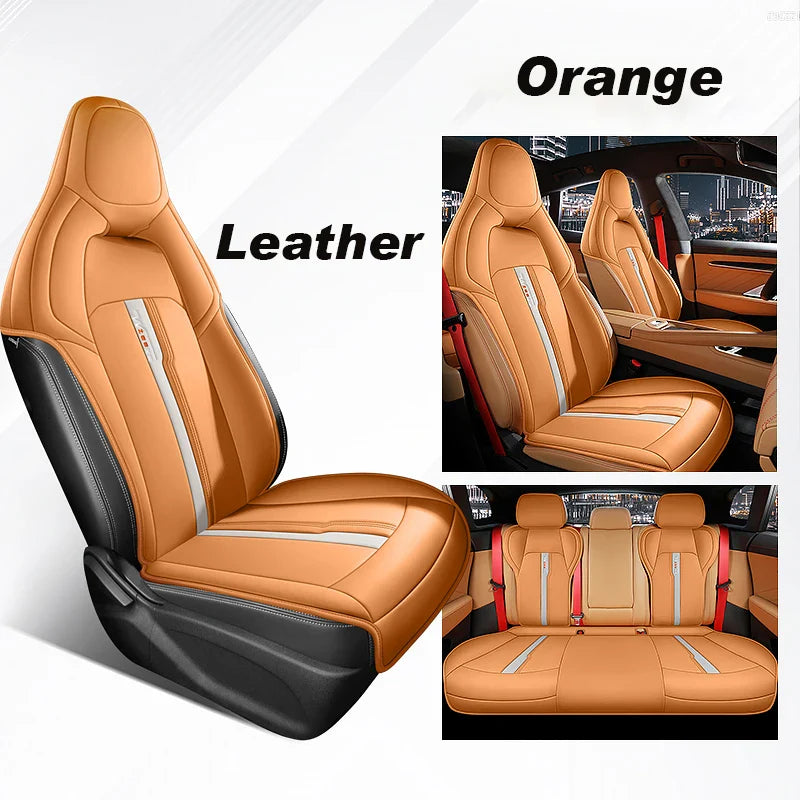 Artificial Leather Seat Covers for Zeekr 001 (Half Cover Set)