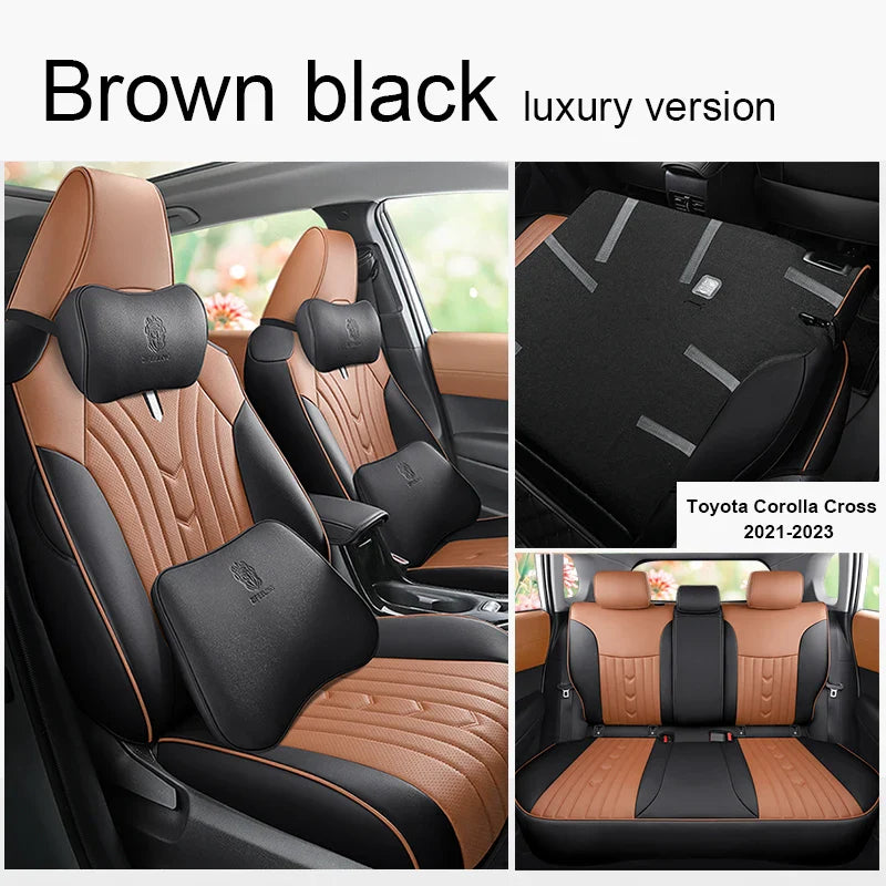 Leather Seat Covers for Toyota Corolla Cross