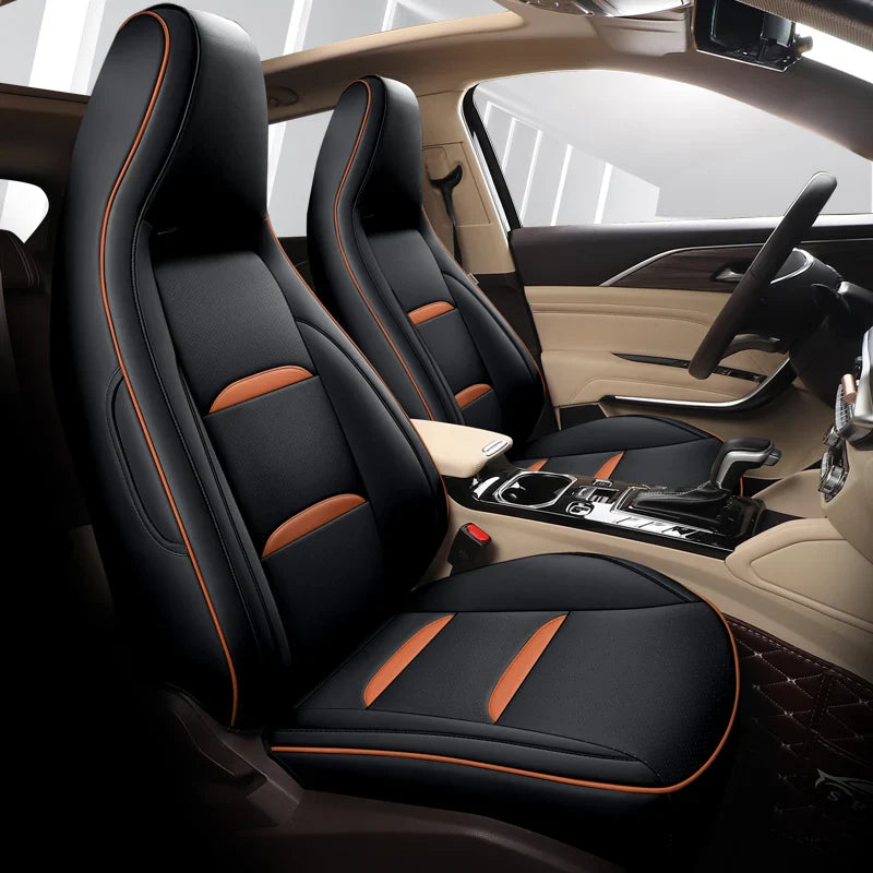 Leather Seat Covers for FAW Bestune T77 Pro (2019–2023)