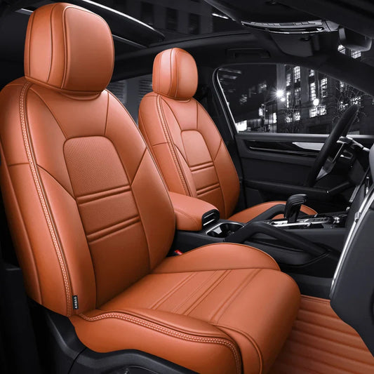 Leather Seat Covers for Porsche Cayenne