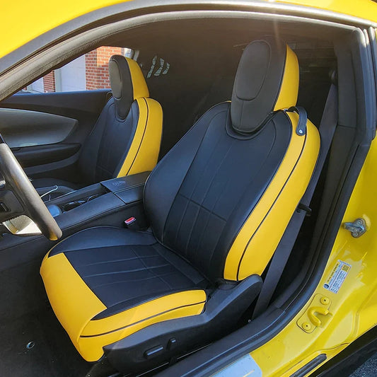 Leather Seat Covers for Chevrolet Camaro