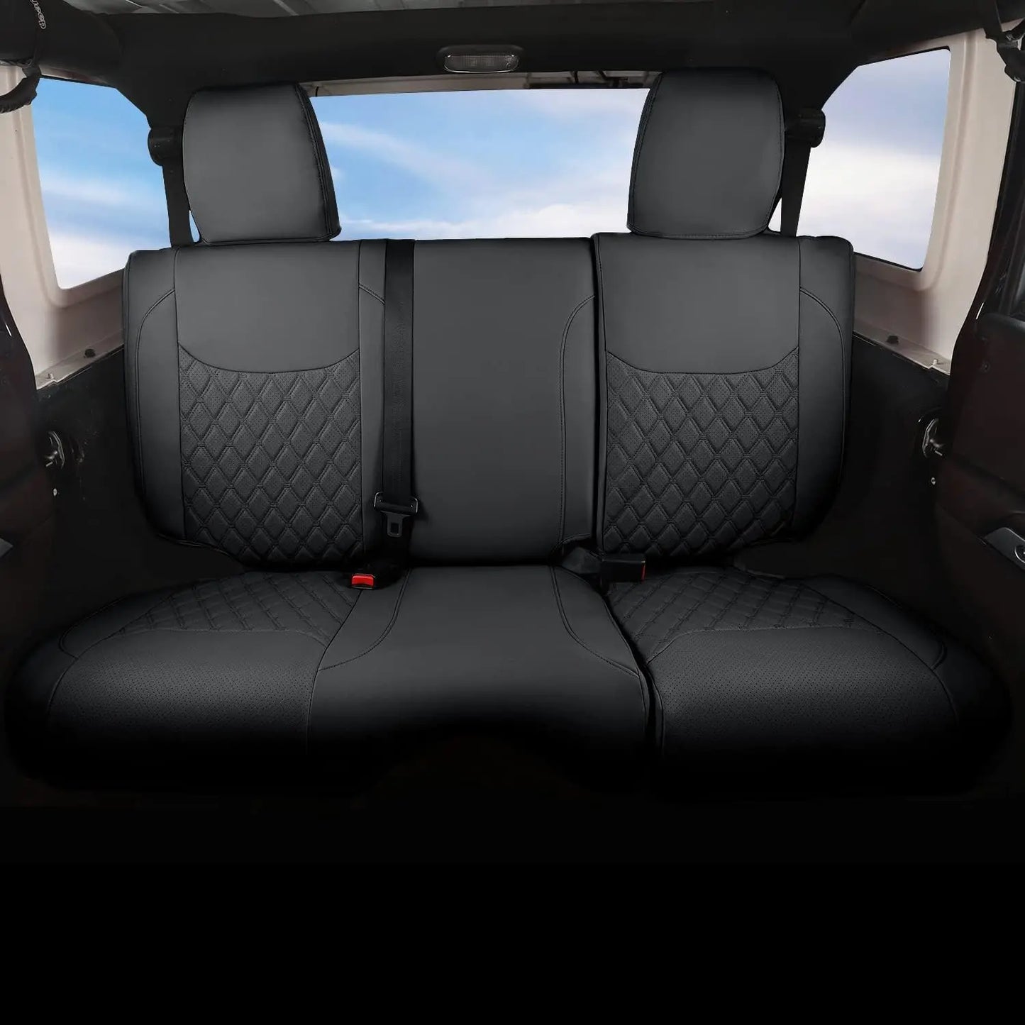 Leather Seat Covers for Jeep Wrangler (2007–2017)
