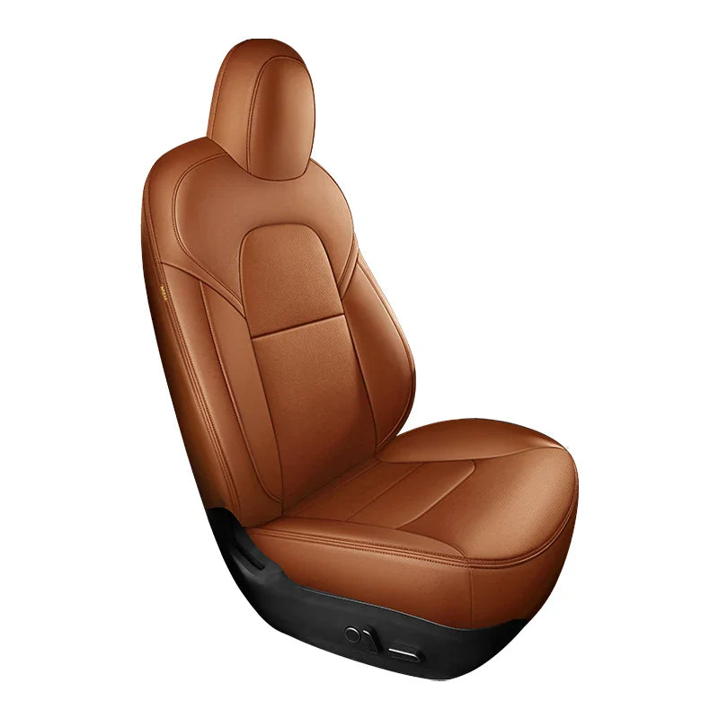 Leather Seat Covers for Tesla Model Y