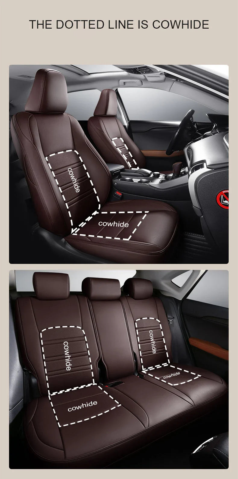 Leather Seat Covers for Lexus NX