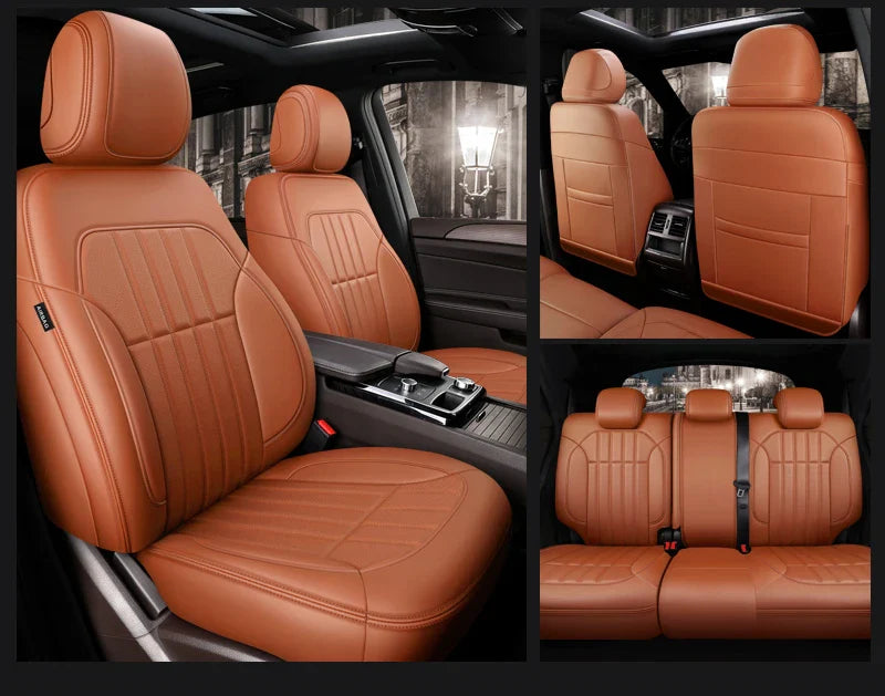 Leather Seat Covers for Mercedes-Benz C-Class W204