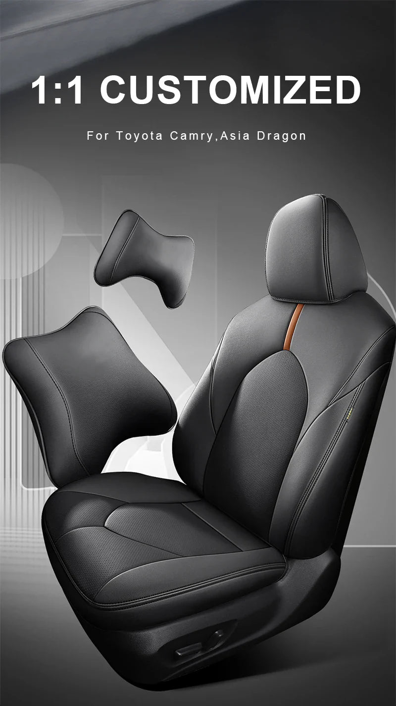 Leather Seat Covers for Toyota Camry