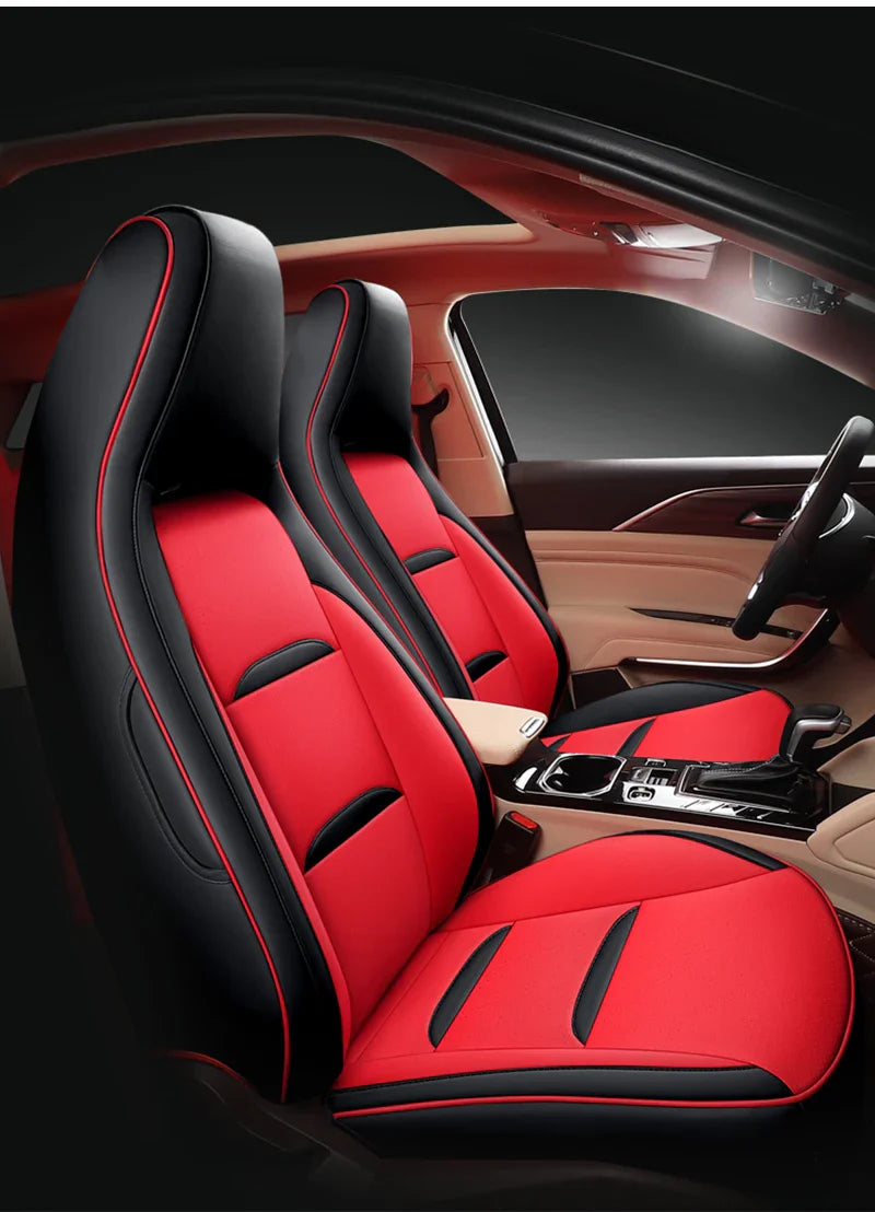 Leather Seat Covers for FAW Bestune T77 Pro (2019–2023)