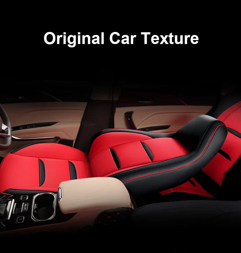 Leather Seat Covers for FAW Bestune T77 Pro (2019–2023)
