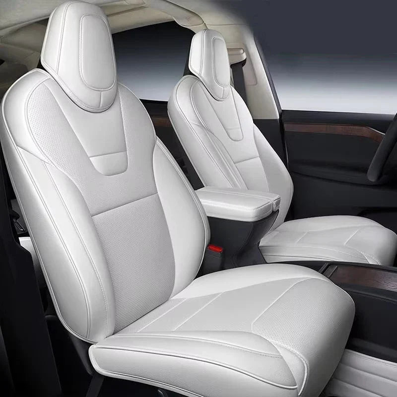 Leather Seat Covers for Tesla Model X – 7-Seater
