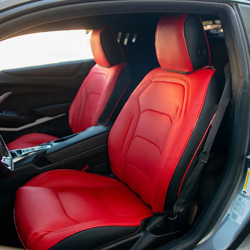 Leather Seat Covers for Chevrolet Camaro