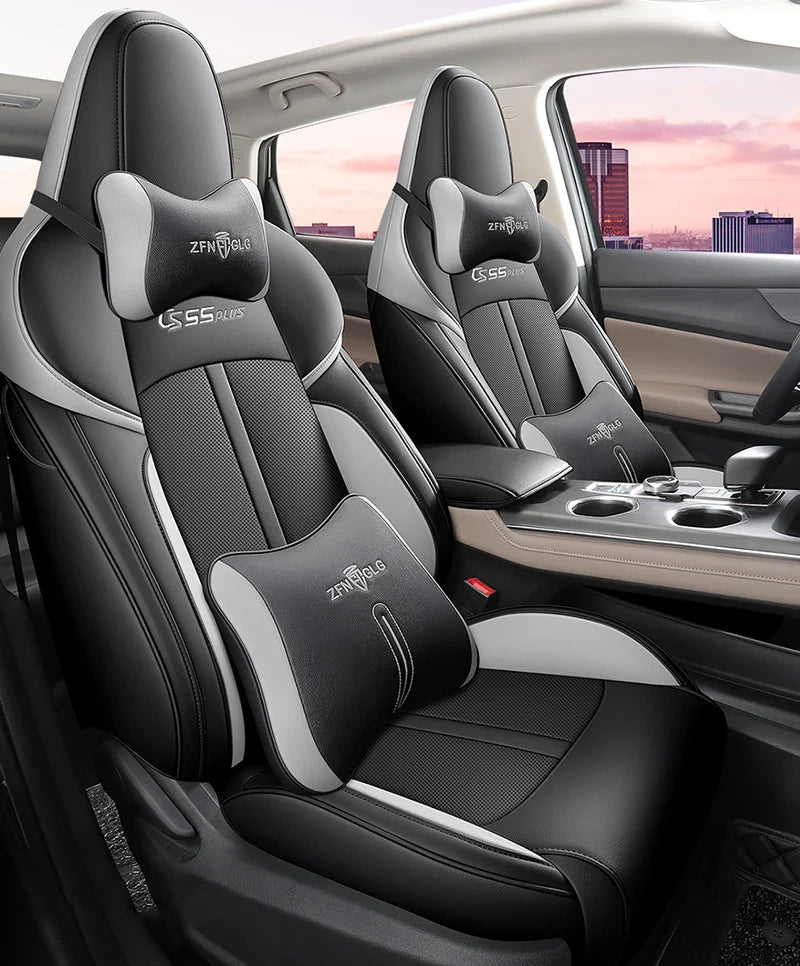 Leather Seat Covers for FAW Bestune T77 Pro (2019–2023)