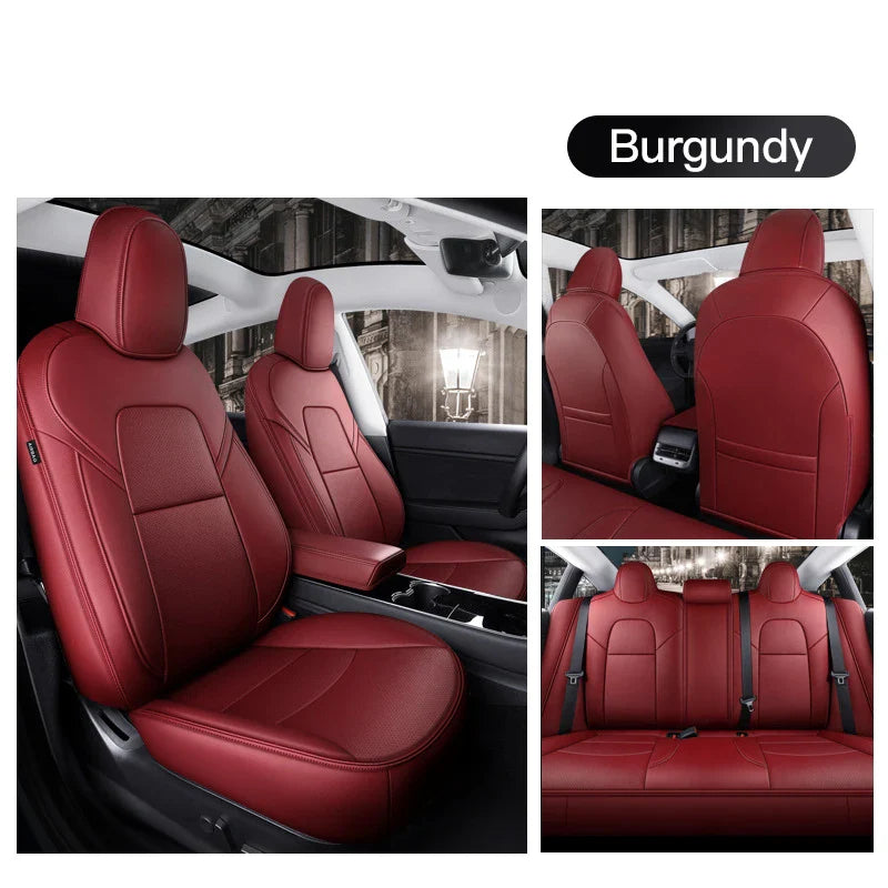 Leather Seat Covers for Tesla Model 3