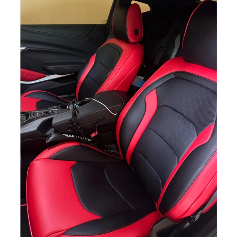 Leather Seat Covers for Chevrolet Camaro