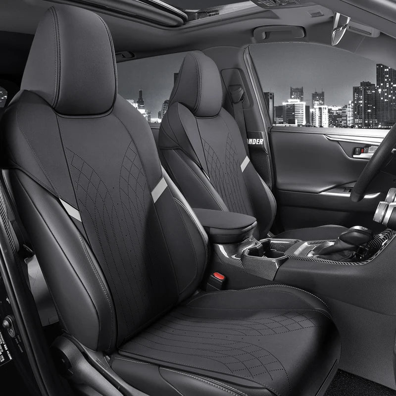 Half-Cover Suede Seat Covers for Toyota C-HR (2019–2023)