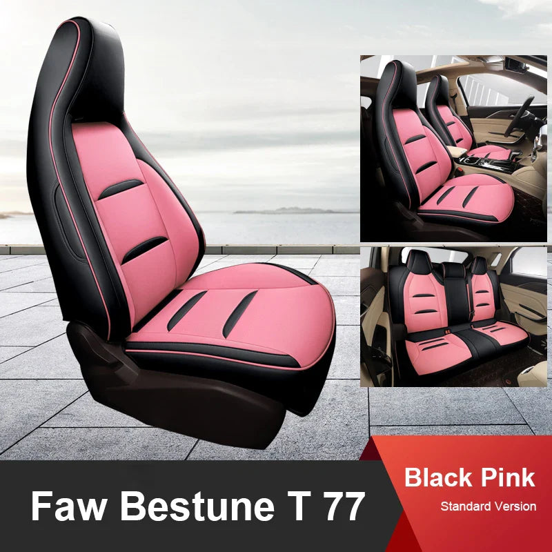Leather Seat Covers for FAW Bestune T77 Pro (2019–2023)