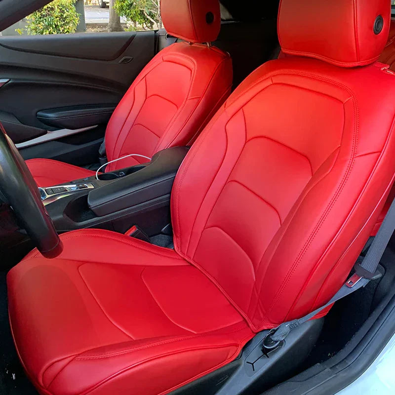 Leather Seat Covers for Chevrolet Camaro
