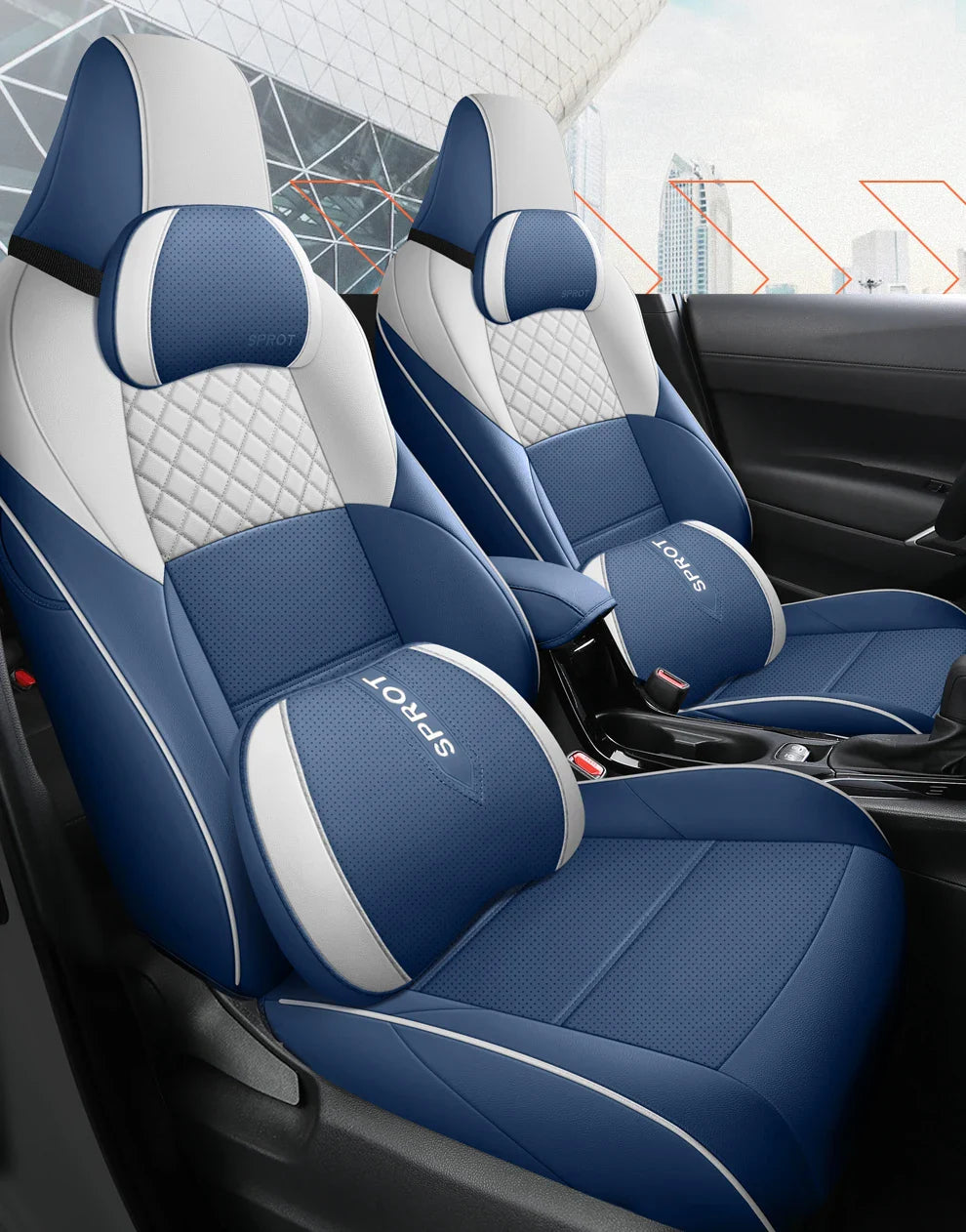 Leather Seat Covers for Toyota bZ4X
