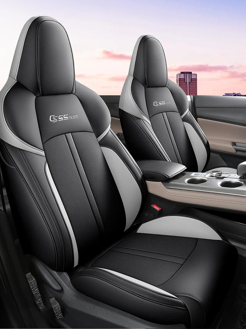 Leather Seat Covers for FAW Bestune T77 Pro (2019–2023)