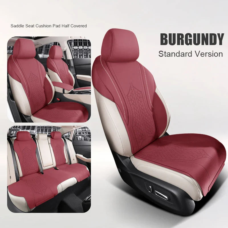 Half-Cover Suede Seat Covers for Honda Accord (2018–2023)