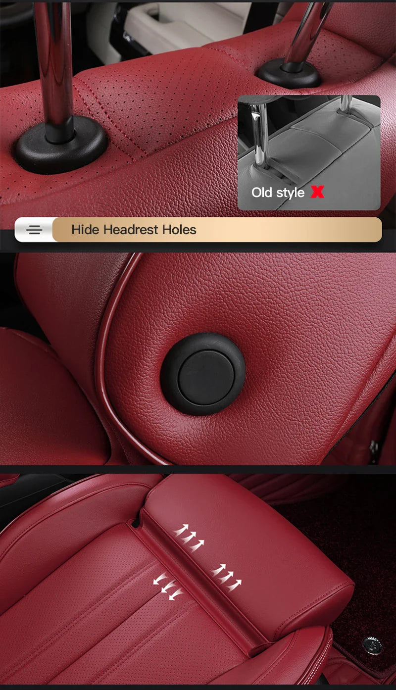 Leather Seat Covers for Audi Q7